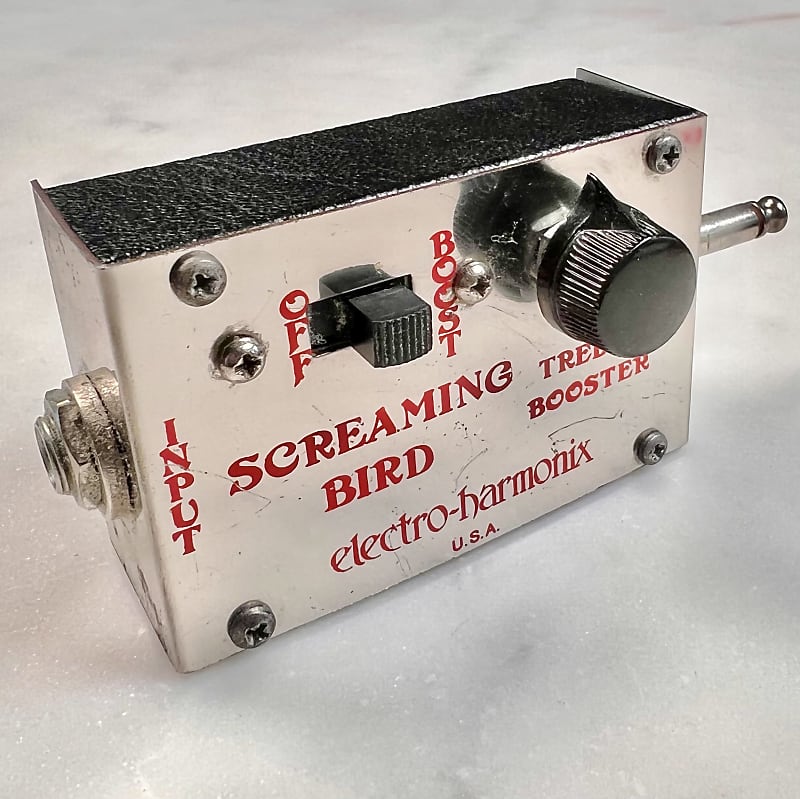 【爆売りセール開催中！】 Bird Screaming Electro-Harmonix Original Booster Treble ギター