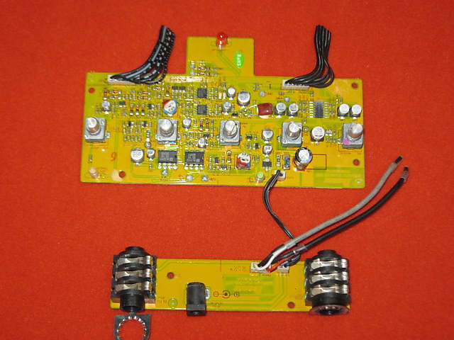 for parts / for repair / AS IS used Ibanez AF2 Paul Gilbert Signature  AIRPLANE Flanger circuit boards with most parts (NO casing, NO switches, NO 