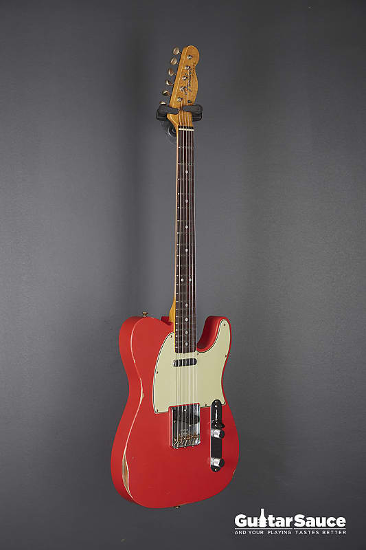 Fender Custom Shop 64 Telecaster Relic Fiesta Red 2024 (Cod