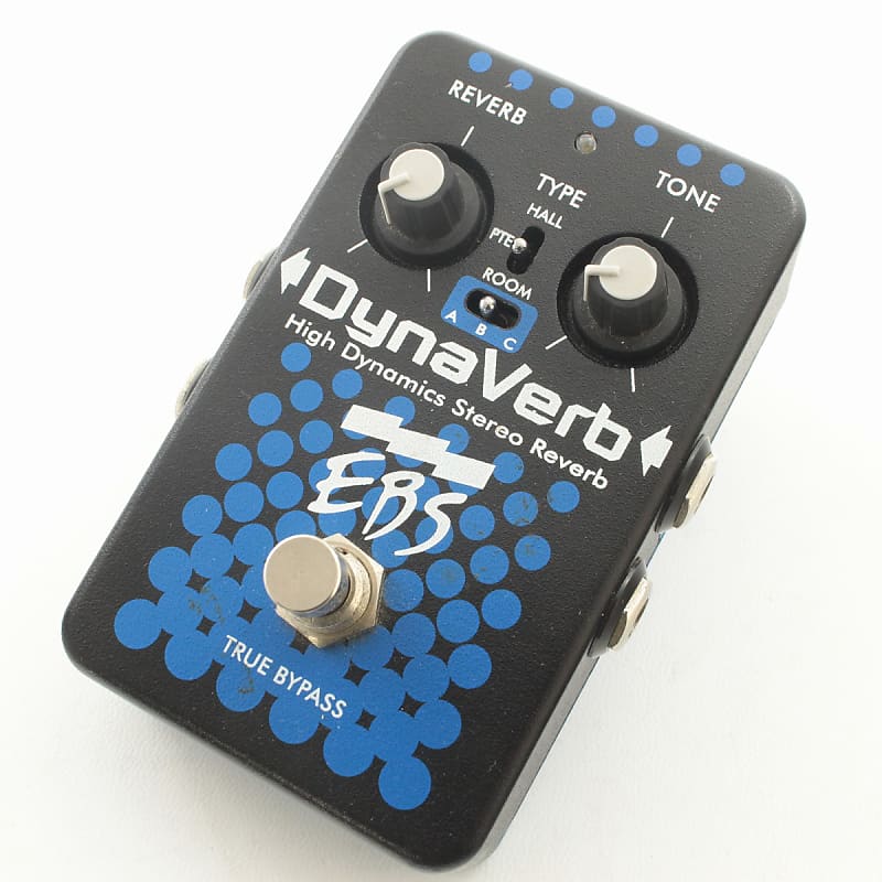 EBS DynaVerb High Dynamics Stereo Reverb Pedal | Reverb