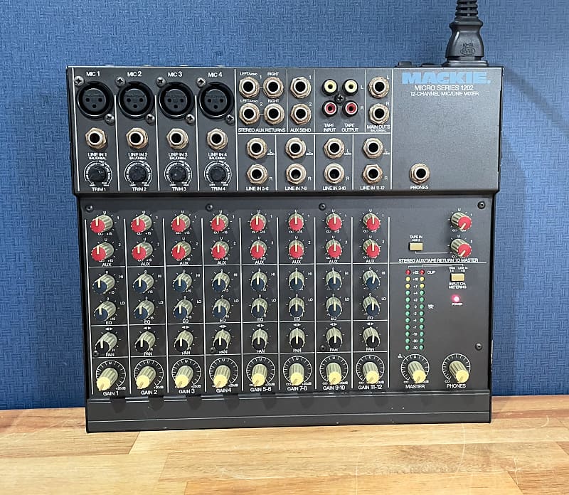 Mackie Micro Series 1202 12-Channel Mic / Line Mixer | Reverb Canada