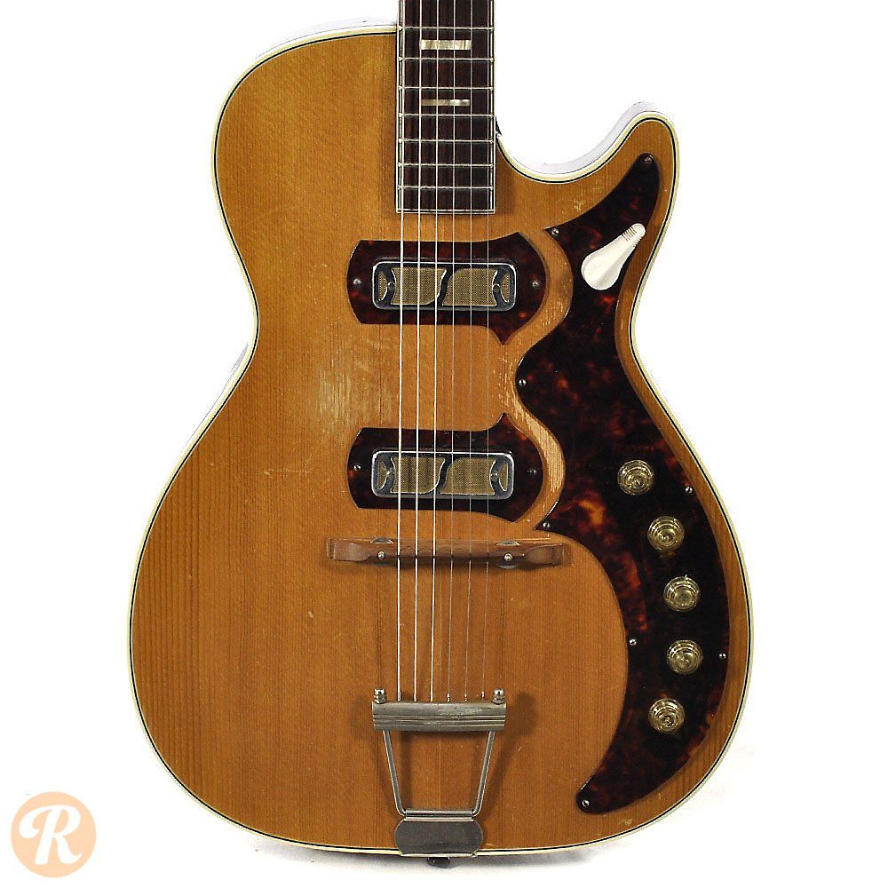 Harmony Stratotone Jupiter H49 Natural 1960 | Reverb