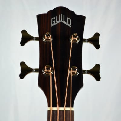Guild B-240EF Fretless Acoustic Electric Bass - Natural image 5