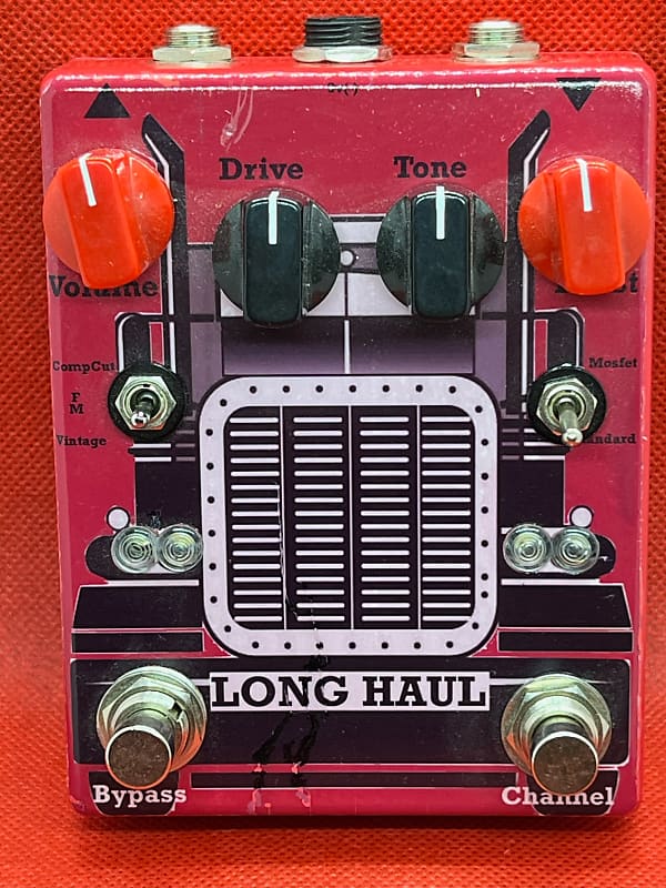 Arachnid Audio USA Long Haul (Fulltone Bass Drive* style overdrive) 2021 Red image 1