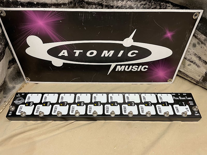 Cusack Effects Pedal Board pedalboard Tamer 9 Effects Loop Reverb