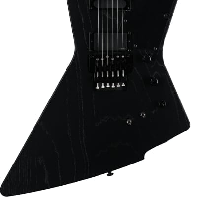 Schecter Jake Pitts E-1 FR-S Electric Guitar, Satin Black Open Pore image 6
