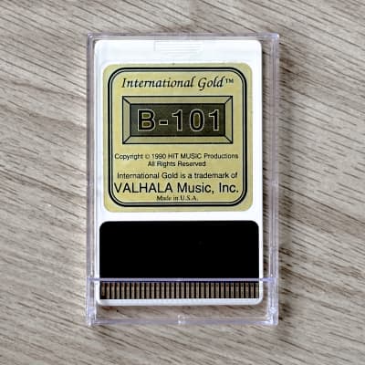 Valhala Korg M1 / M1R / M1Rex ROM Voice Card B-101 International Gold // RARE FIND!