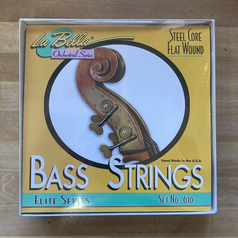La Bella No. 610 Upright Bass Strings Reverb