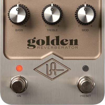 Universal Audio UAFX Golden Reverberator Reverb Pedal w