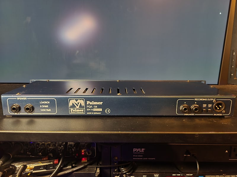 Palmer ADIG-LB 8 Ohm Rackmount Load Box/ DI/ Cab Sim - Dark