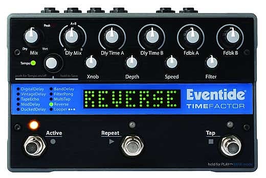 Eventide Time Factor Delay Twin Delay Stompbox