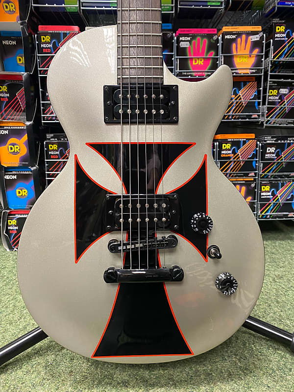 ギター Epiphone / Les Paul Baritone Epiphone Les Paul Standard Baritone Guitar Iron Cross