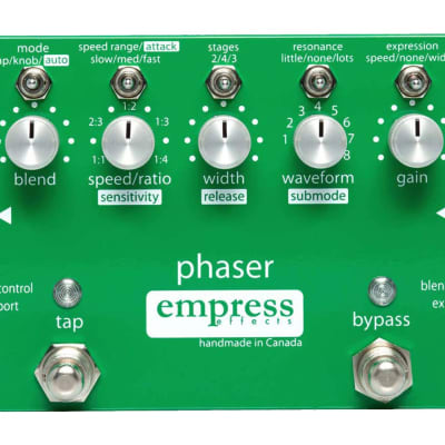 Empress Effects Phaser Phase Shifter Pedal [DEMO] for sale