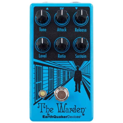EarthQuaker Devices Warden Optical Compressor V2 Effects Pedal for sale