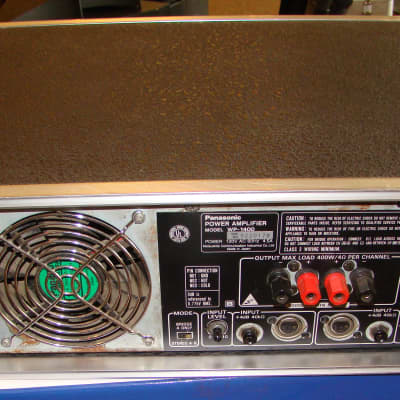 Ramsa / Panasonic WP-1400 Stereo Power Amp | Reverb