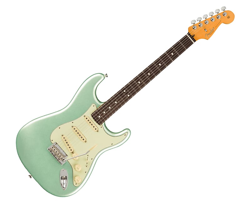 Used Fender American Professional II Stratocaster Mystic Surf Green w/Rosewood image 1