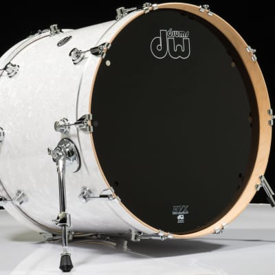 DW Performance Series 3pc Drum Kit White Marine 12/16/22 image 7