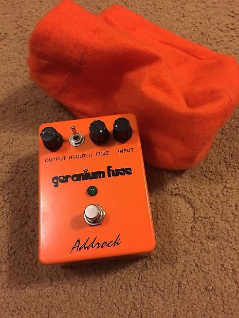 Addrock Geranium NKT275 Fuzz Face | Reverb