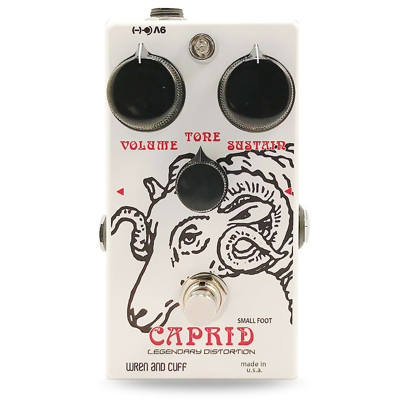 Wren and Cuff Caprid Small Foot Fuzz Effects Pedal image 1