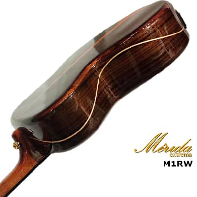 Merida M1RW All Solid Spruce & Indian Rosewood Grand Auditorium acoustic Guitar image 5