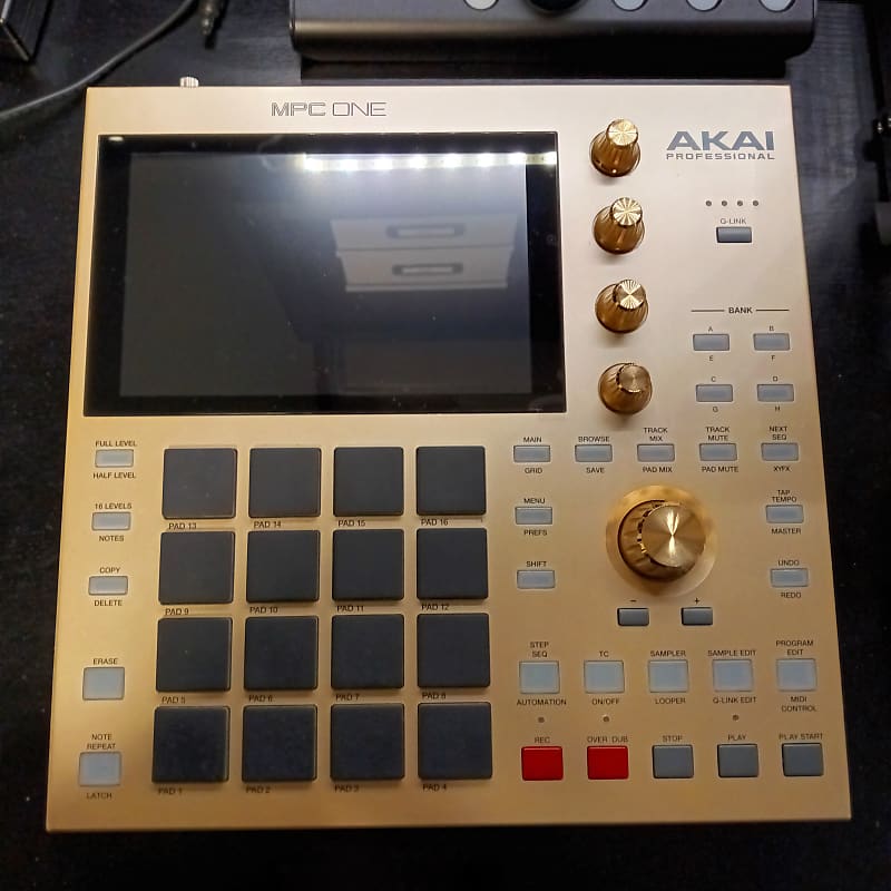 Akai MPC One Standalone MIDI Sequencer Gold Edition 2020 - Present - Gold image 1