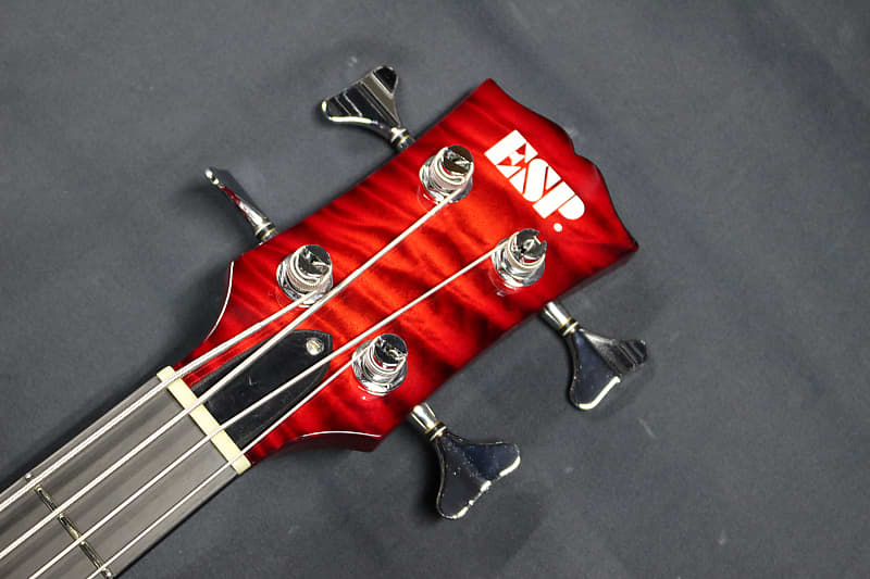 ESP J-TVB-V Fire Red LUNA SEA J - 楽器、器材