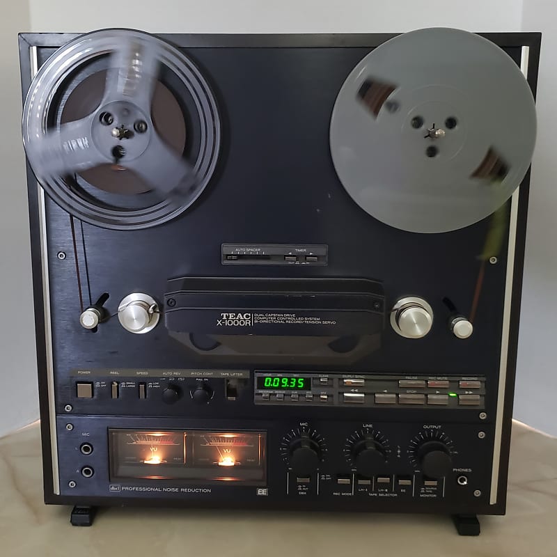 Teac x-1000R - only plays in one direction