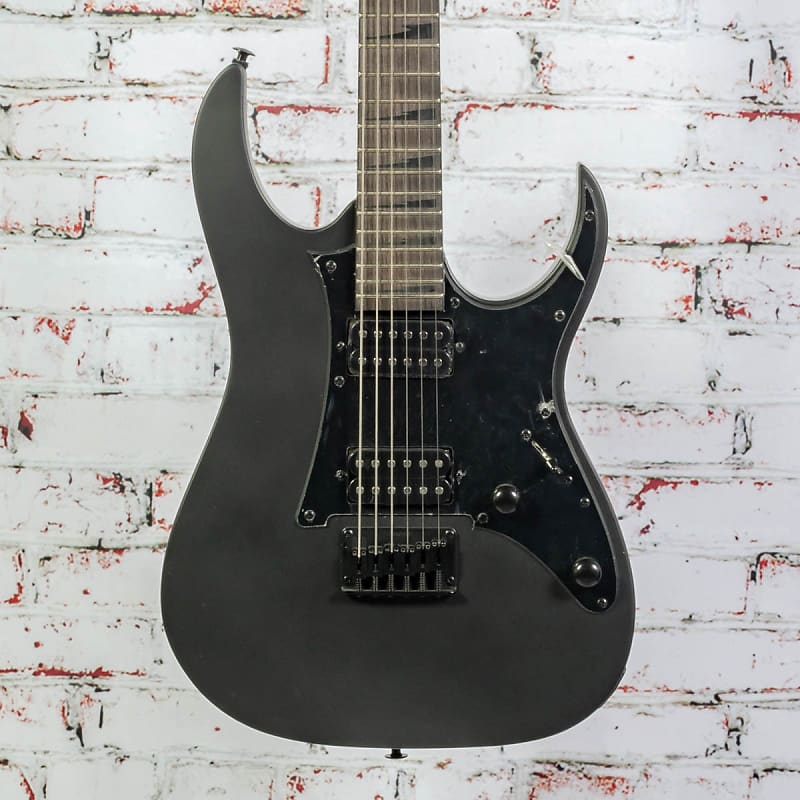 Ibanez GIO GRGR131EX Electric Guitar - Black Flat image 1