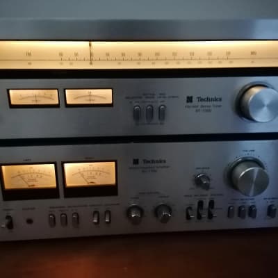 Vintage 1974 Technics SU-7700 & Technics ST-7300 Stereo Hi-fi Made