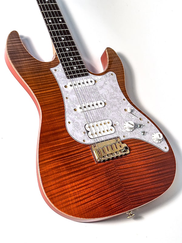 FGN Fujigen EOS-FM-R Flame Maple Ripe Kagi | Reverb