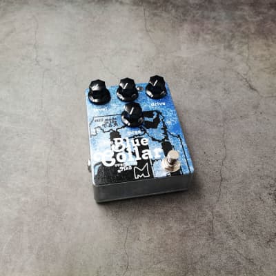 Reverb.com listing, price, conditions, and images for menatone-blue-collar-overdrive