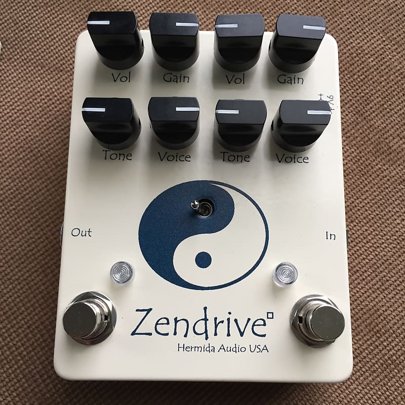 Hermida Audio Zendrive 2 Squared Vanilla 2019 Zen Lovepedal | Reverb