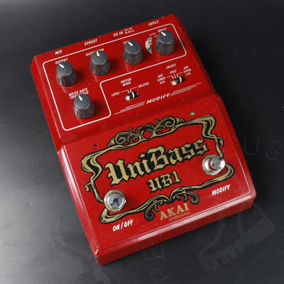 AKAI UB-1 UniBass アカイ ベース ディストーション ユニベース Akai UniBass UB1 Harmonized Bass Distortion | Reverb