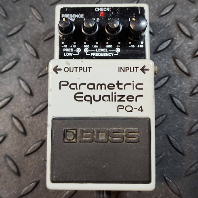 Boss PQ-4 Parametric Equalizer (Silver Label) EQ | Reverb