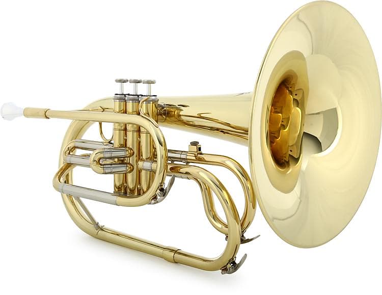King KMP411 Marching Mellophone Lacquer Reverb