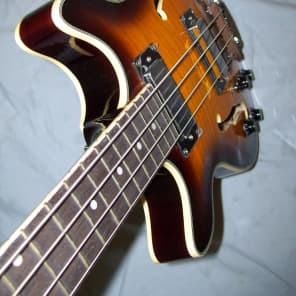 Left handed new arrivals hollow body bass