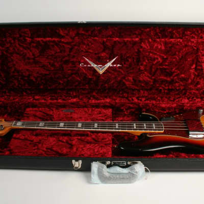 Fender Custom Shop Limited P Jazz Bass Journeyman Relic 3 Tone Sunburst CZ563334 image 11