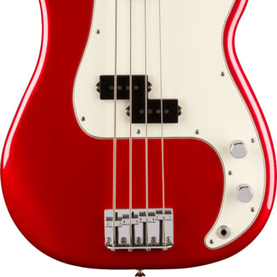 Fender Player Precision Bass, Pau Ferro Fingerboard, Candy Apple Red image 7