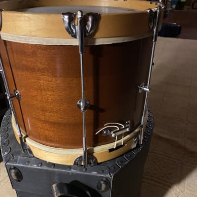 Rogers Marching 8 Lug snare 50’s - 60’s - Natural E/C image 7