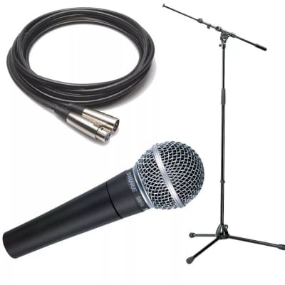 Carson - Complete Mic Pack - Stand/Cable/Microphone/Clip