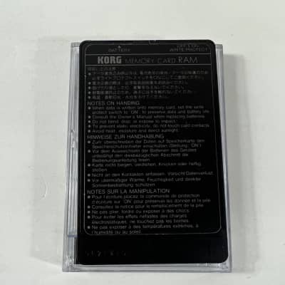 動作品☆KORG MCR-03 MEMORY CARD RAM 256bytes 動作品☆KORG MCR-03 MEMORY CARD RAM 256bytes - メルカリ