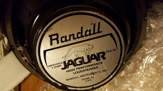 Randall Jaguar 12 Inch Speakers 80 Watts 8 Ohms image 1
