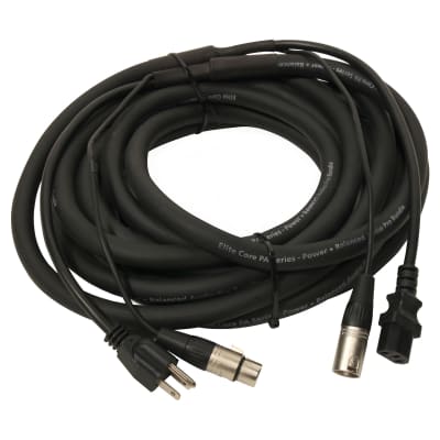 Elite Core PA25 25' Powered Speaker Cable XLR+AC image 3