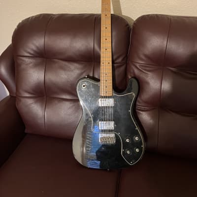 CMI Telecaster deluxe, MIJ lawsuit guitar, like Ibanez, vintage and rare image 13