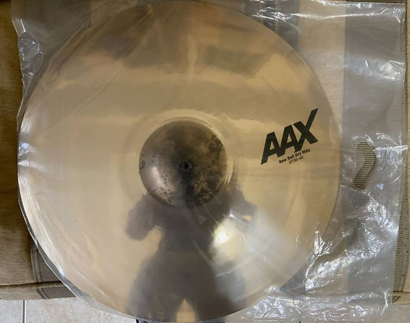 Sabian 21" AAX Raw Bell Dry Ride Cymbal 2019 - Present - Brilliant image 1