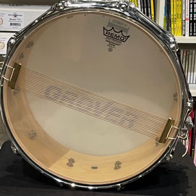 Yamaha NSD085A Oak Custom Snare Drum Silver Sparkle 14