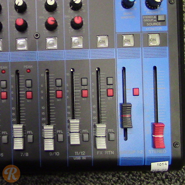 Yamaha MG12XU 12 Channel Analog Mixer image 4