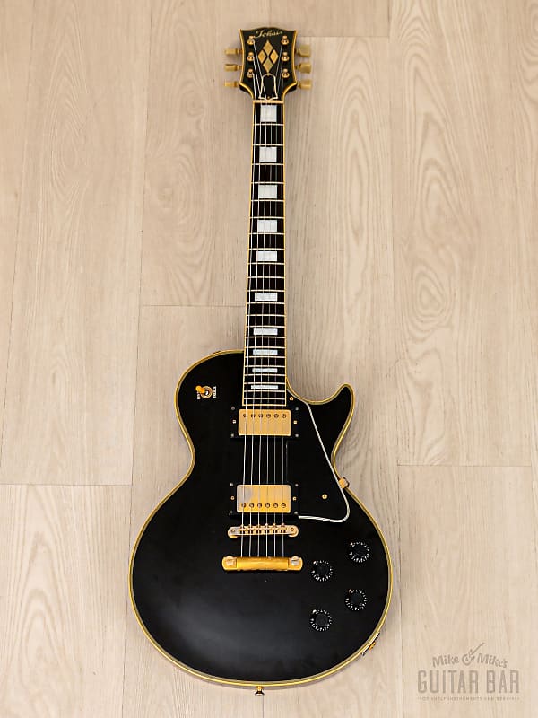 1984 Tokai Love Rock TLC60 Custom Black Beauty, '50s Spec w/ Mahogany Top,  Japan