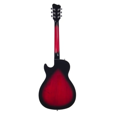 Airline Guitars Mercury - Redburst - Semi Hollowbody Electric Guitar - NEW! image 8