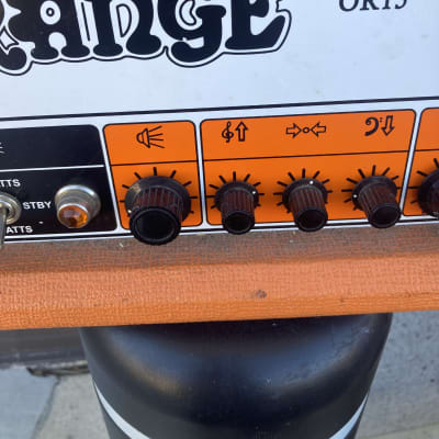 Orange OR15H 15-Watt Tube Guitar Amp Head 2012 - Present - Orange electric guitar amplifier head tube image 8